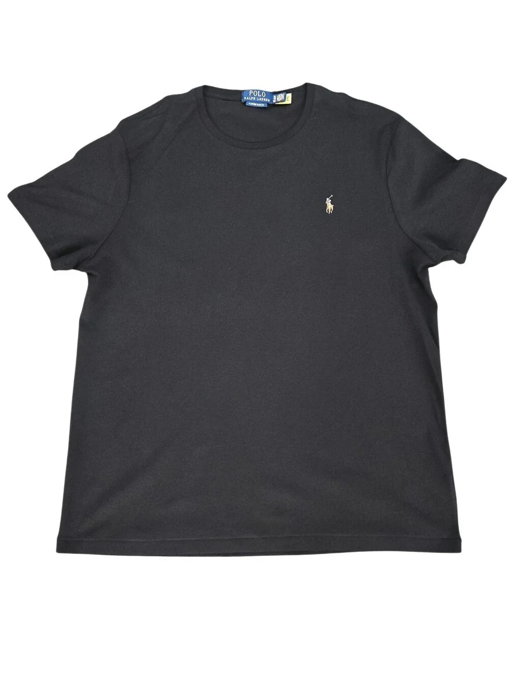 Ralph Lauren Polo Custom Slimfit XL Black Tshirt